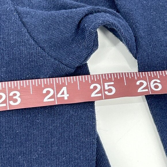 Majestic Shirt Men’s 2XL Blue Tampa Bay Rays MLB Long Sleeve Crew Neck - Picture 9 of 9